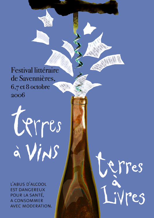 2me Festival littraire Terres  vins Terres  livres, Savennires
